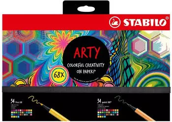 STABILO ARTY Creative Set 68er Pack