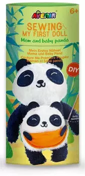 Avenir Mein erstes N&auml;hset: Mama und Baby Panda