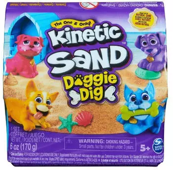 Spin Master Kinetic Sand Doggie Dig 170g