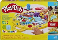 Hasbro F91435L0, Hasbro Play-Doh Knetmatte mit Starterset (F91435L0),...