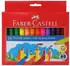 Faber-Castell Filzstifte Jumbo Super Washable, Strichbreite 5mm, 24 Stück