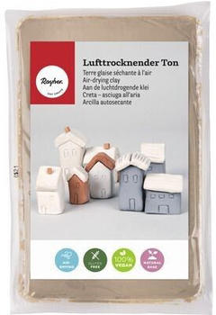 Rayher Lufttrocknender Ton wei&szlig; 500g