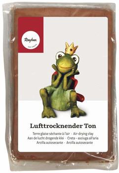 Rayher Lufttrocknender Ton dunkelbraun 500g