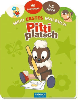 Trötsch Mein erstes Malbuch Pittiplatsch 80 Seiten