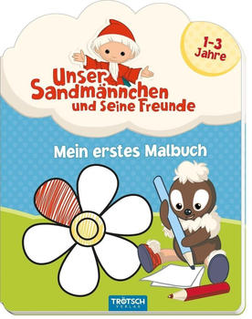 Trötsch Mein erstes Malbuch Unser Sandmännchen 80 Seiten