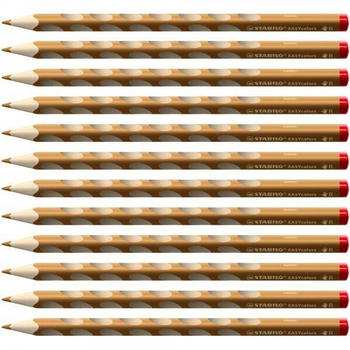STABILO EASYcolors Rechtsh&auml;nder 12er Pack ocker dunkel