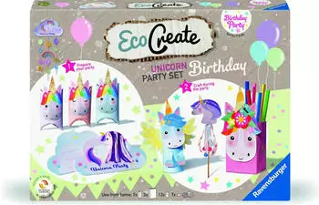 Ravensburger EcoCreate Unicorn Party Set Birthday (23675)