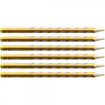 STABILO EASYcolors Linksh&auml;nder 6er Pack gold