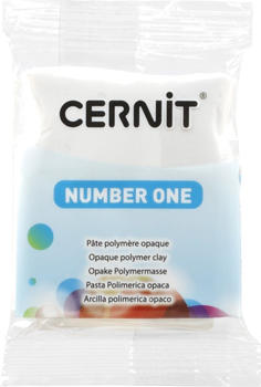 Cernit Numer One Polymer-Ton 56g white opaque