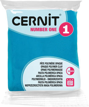 Cernit Numer One Polymer-Ton 56g turquoise blue