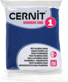 Cernit Numer One Polymer-Ton 56g navy blue