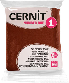 Cernit Numer One Polymer-Ton 56g braun