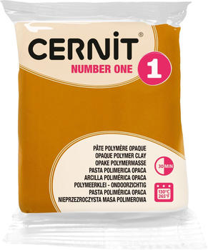 Cernit Numer One Polymer-Ton 56g ocker
