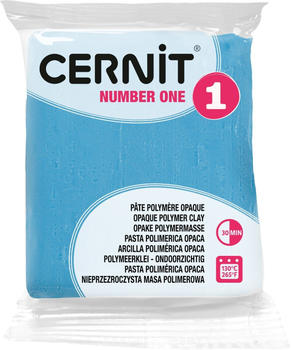 Cernit Numer One Polymer-Ton 56g himmel blau