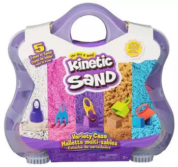 Spin Master Kinetic Sand Farbspiel Koffer 907g (6069784)