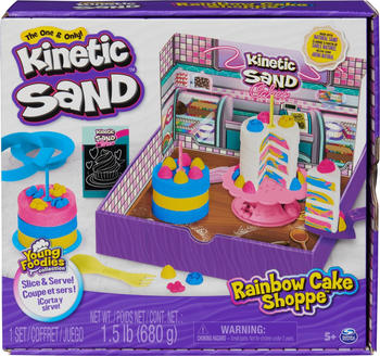 Spin Master Kinetic Sand Regenbogen Bäckerei Set 680g (6068029)