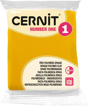 Cernit Numer One Polymer-Ton 56g gelb