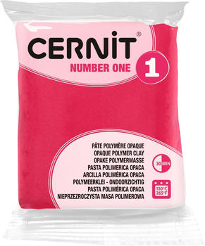 Cernit Numer One Polymer-Ton 56g himbeerrot