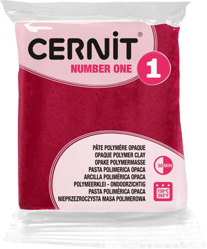 Cernit Numer One Polymer-Ton 56g bordeaux