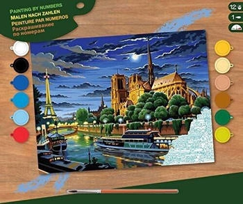 Mammut Spiel & Geschenk Painting by Numbers Notre-Dame de Paris