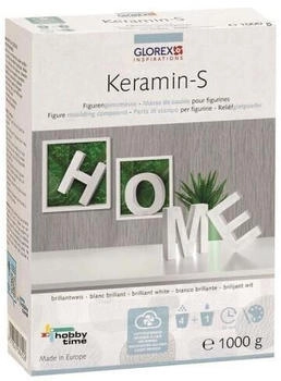 Glorex Keramin-S brillantweiß 1000g