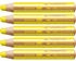 STABILO woody 3 in 1 Multistift gelb 5er Pack