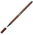 STABILO Pen 68 Fasermaler braun 10er Pack