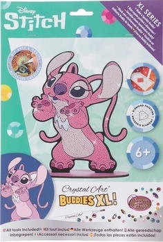 Craft Buddy Crystal Art XL Buddies, Angel Disney Series XL, Figur 25 cm