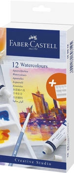 Faber-Castell Farbkasten Aquarellfarben inkl. Mischpalette 12 Farben (169612)