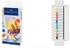 Faber-Castell Farbkasten Aquarellfarben inkl. Mischpalette 12 Farben (169612)