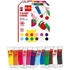 Marabu Stoffmalfarben Kids T-Shirt Farbe 12 x 36ml für helle Stoffe