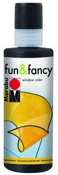 Marabu Window-Color Fun und Fancy Konturenfarbe schwarz 80ml