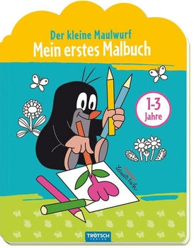 Trötsch Mein erstes Malbuch Der kleine Maulwurf 80 Seiten