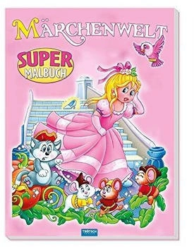 Trötsch Supermalbuch Märchenwelt 48 Seiten