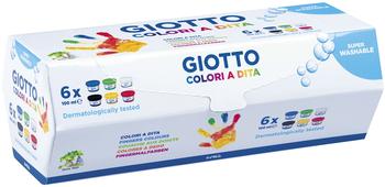 Giotto Fingerfarbe Colori A Dita 6 Farben je 100 ml (F534100)