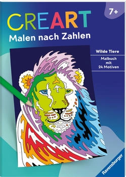 Ravensburger Kreativit&auml;t CreArt Malen nach Zahlen Wilde Tiere (48912)