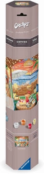 Ravensburger CreArt Canvas Leinwand Gem&uuml;tliche Strandh&uuml;tte (23911)