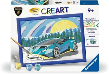 Ravensburger CreArt Trend Serie D Character Blauer Lamborghini (23959)