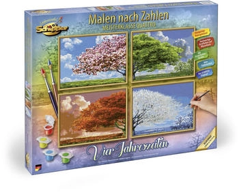 Schipper Malen nach Zahlen Master Class Quattro 4x18/24cm Vier Jahreszeiten (609340902)