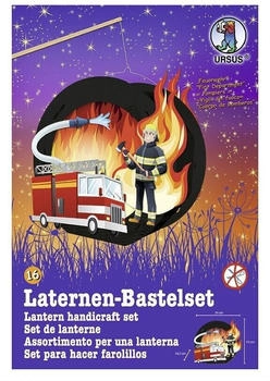 Ursus Laternen-Bastelset Easy Line Feuerwehr (18710016F )