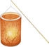 Ursus Laternen-Bastelset, orange, Set 6 (6750000)