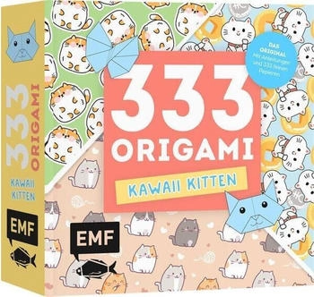 EMF Verlag 333 Origami - Kawaii Kitten - Niedliche Papiere falten für Katzen-Fans