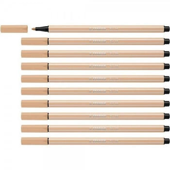 STABILO Pen 68 Fasermaler beige 10er Pack