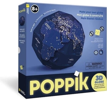 POPPIK 3D-Bastel-Globus Erde bei Nacht (1841265)