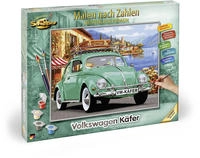 Schipper Malen nach Zahlen "Meisterklasse Premium - Volkswagen K&auml;fer" Made in