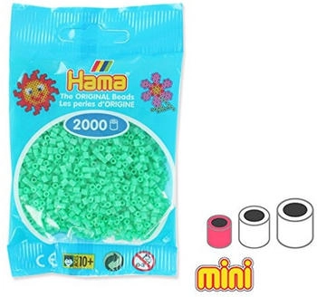 Hama Mini-Perlen 2000 Stück - hellgrün