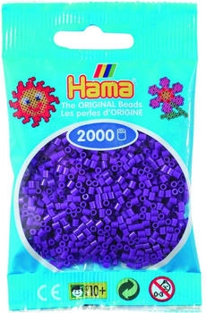 Hama Mini-Perlen 2000 Stück lila (501-07)