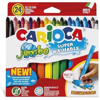 Carioca Felt Tip Pen Jumbo 24 pz. (40570)