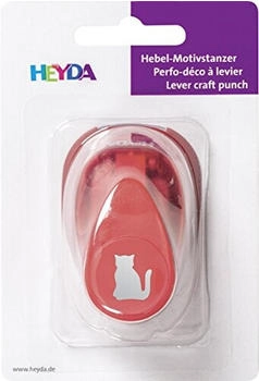 Heyda Motivstanzer Katze klein 15x15mm (203687459)