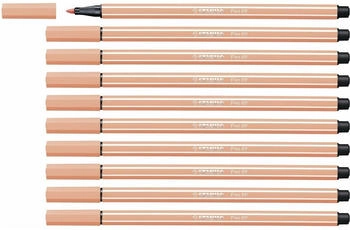 STABILO Pen 68 Fasermaler apricot 10er Pack